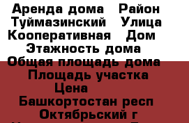 Аренда дома › Район ­ Туймазинский › Улица ­ Кооперативная › Дом ­ 71 › Этажность дома ­ 1 › Общая площадь дома ­ 63 › Площадь участка ­ 15 › Цена ­ 8 000 - Башкортостан респ., Октябрьский г. Недвижимость » Дома, коттеджи, дачи аренда   